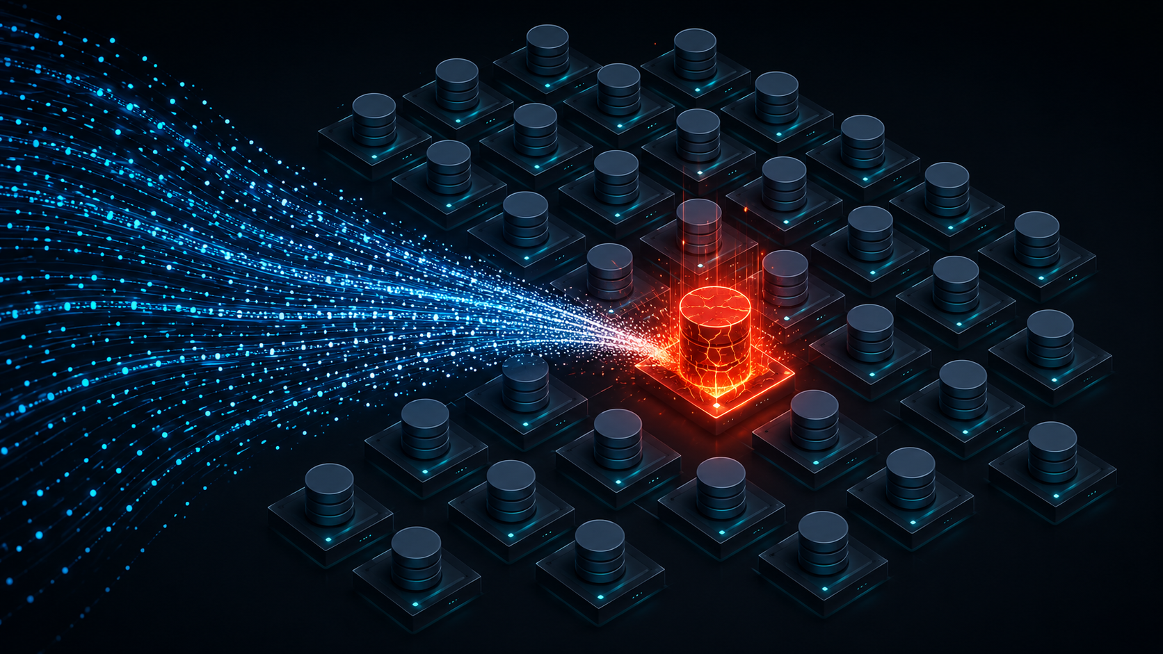 O gargalo nunca foi a carga, foi o hot key: space-based architecture em serverless